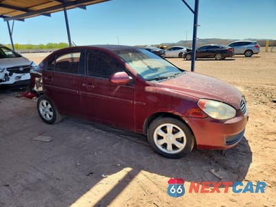 Czwarte zdjęcie samochodu z boku: 2006 HYUNDAI ACCENT GLS VIN:KMHCN46C46U058259 - miniatura