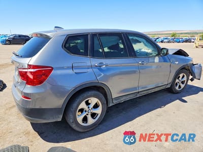 Trzecie zdjęcie samochodu z tyłu: 2012 BMW X3 XDRIVE28I VIN:5UXWX5C54CL727797 - miniatura