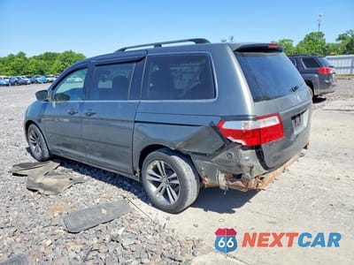 Drugie zdjęcie samochodu z przodu: 2007 HONDA ODYSSEY EXL VIN:5FNRL38617B413615 - miniatura