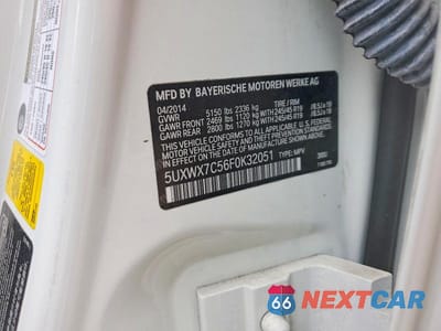 Zdjęcie 13 z 13 samochodu: 2015 BMW X3 XDRIVE35I VIN:5UXWX7C56F0K32051 - miniatura