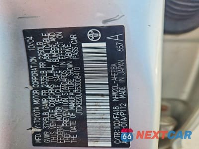 Zdjęcie 12 z 12 samochodu: 2005 TOYOTA PRIUS BASE VIN:JTDKB20U353008410 - miniatura