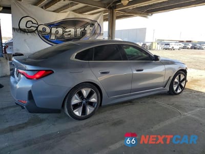 Trzecie zdjęcie samochodu z tyłu: 2024 BMW I4 EDRIVE 35 VIN:WBY43AW0XRFR69982 - miniatura