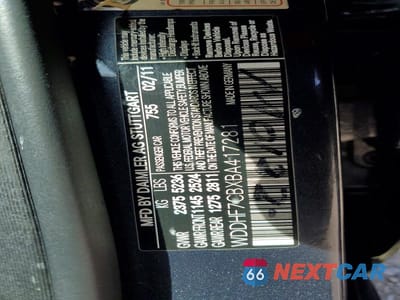 Zdjęcie 12 z 12 samochodu: 2011 MERCEDES-BENZ E 550 VIN:WDDHF7CBXBA417281 - miniatura