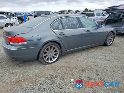 Trzecie zdjęcie samochodu z tyłu: 2006 BMW 750 LI VIN:WBAHN83516DT34286 - miniatura