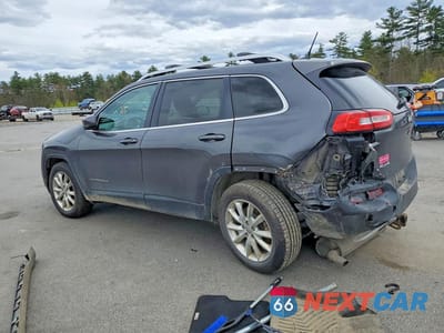 Drugie zdjęcie samochodu z przodu: 2016 JEEP CHEROKEE LIMITED VIN:1C4PJMDS9GW242095 - miniatura