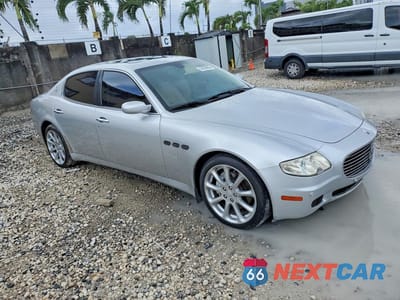 Czwarte zdjęcie samochodu z boku: 2008 MASERATI QUATTROPORTE M139 VIN:ZAMFE39A480033468 - miniatura