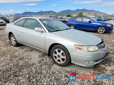 Czwarte zdjęcie samochodu z boku: 2002 TOYOTA CAMRY SOLARA SE V6 VIN:2T1CF22P42C593386 - miniatura