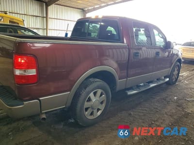 Trzecie zdjęcie samochodu z tyłu: 2006 FORD F150 SUPERCREW VIN:1FTPW12V46KC60989 - miniatura