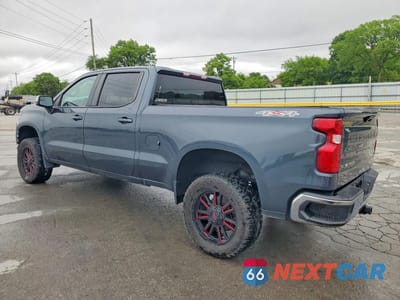 Drugie zdjęcie samochodu z przodu: 2019 CHEVROLET SILVERADO K1500 LT VIN:1GCUYDED4KZ189053 - miniatura