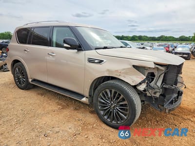 Czwarte zdjęcie samochodu z boku: 2022 INFINITI QX80 PREMIUM SELECT VIN:JN8AZ2AF0N9741037 - miniatura