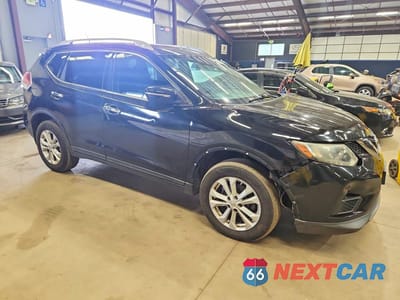 Czwarte zdjęcie samochodu z boku: 2014 NISSAN ROGUE SV VIN:5N1AT2MV7EC763261 - miniatura