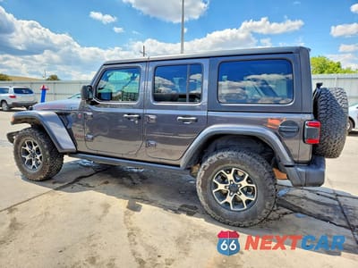 Drugie zdjęcie samochodu z przodu: 2021 JEEP WRANGLER UNLIMITED RUBICON VIN:1C4HJXFG2MW576723 - miniatura