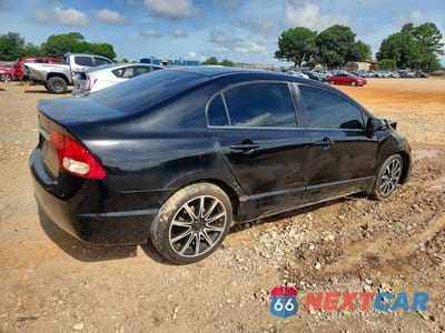 Trzecie zdjęcie samochodu z tyłu: 2010 HONDA CIVIC LX VIN:2HGFA1F56AH320647 - miniatura