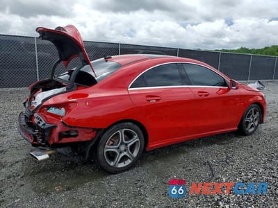 Trzecie zdjęcie samochodu z tyłu: 2014 MERCEDES-BENZ CLA 250 4MATIC VIN:WDDSJ4GB9EN088096 - miniatura