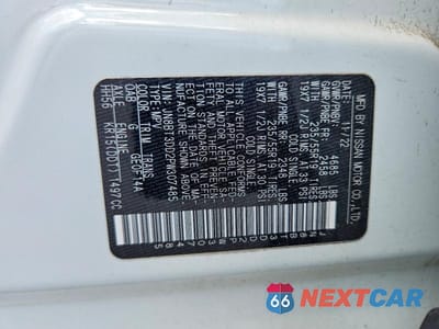 Zdjęcie 13 z 13 samochodu: 2023 NISSAN ROGUE PLATINUM VIN:JN8BT3DD2PW307485 - miniatura