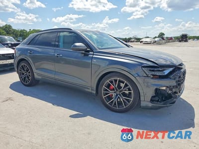 Czwarte zdjęcie samochodu z boku: 2023 AUDI Q8 PRESTIGE S-LINE VIN:WA1FVBF1XPD043555 - miniatura