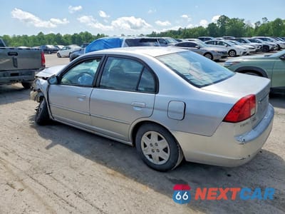 Drugie zdjęcie samochodu z przodu: 2003 HONDA CIVIC LX VIN:2HGES16623H584341 - miniatura