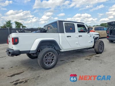 Trzecie zdjęcie samochodu z tyłu: 2023 JEEP GLADIATOR OVERLAND VIN:1C6HJTFG3PL522594 - miniatura