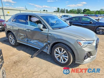 Czwarte zdjęcie samochodu z boku: 2023 AUDI Q3 PREMIUM S LINE 45 VIN:WA1DECF31P1077478 - miniatura