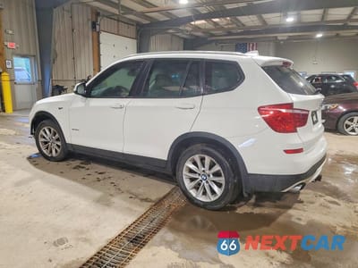 Drugie zdjęcie samochodu z przodu: 2017 BMW X3 XDRIVE28I VIN:5UXWX9C33H0T24764 - miniatura