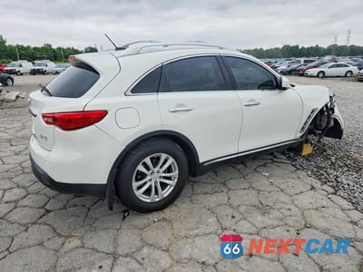 Trzecie zdjęcie samochodu z tyłu: 2010 INFINITI FX35 BASE VIN:JN8AS1MW9AM854891 - miniatura