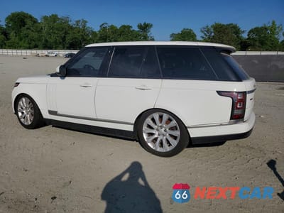Drugie zdjęcie samochodu z przodu: 2014 LAND ROVER RANGE ROVER SUPERCHARGED VIN:SALGS2TF6EA187372 - miniatura