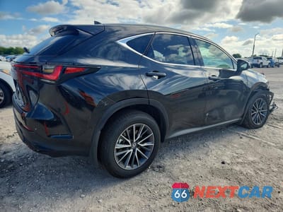 Trzecie zdjęcie samochodu z tyłu: 2025 LEXUS NX 350H BASE VIN:2T2AKCEZ6SC053801 - miniatura