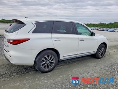 Trzecie zdjęcie samochodu z tyłu: 2013 INFINITI JX35 BASE VIN:5N1AL0MN4DC348658 - miniatura