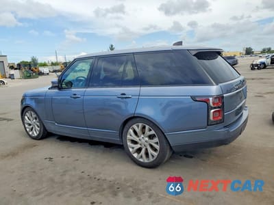 Drugie zdjęcie samochodu z przodu: 2019 LAND ROVER RANGE ROVER HSE VIN:SALGS2SV1KA544364 - miniatura
