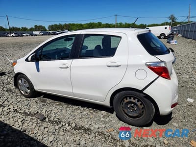 Drugie zdjęcie samochodu z przodu: 2014 TOYOTA YARIS VIN:VNKKTUD37EA002753 - miniatura