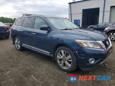 Czwarte zdjęcie samochodu z boku: 2014 NISSAN PATHFINDER S VIN:5N1AR2MM6EC614569 - miniatura
