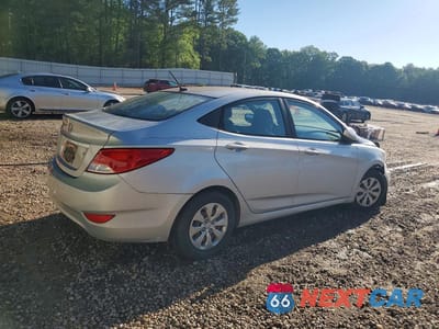Trzecie zdjęcie samochodu z tyłu: 2017 HYUNDAI ACCENT SE VIN:KMHCT4AE8HU215499 - miniatura