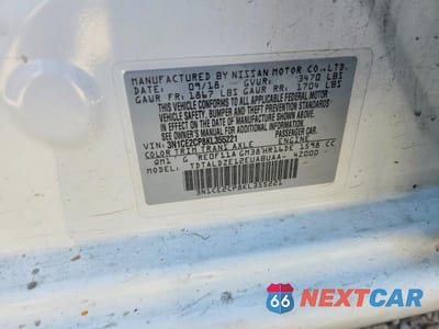 Zdjęcie 12 z 12 samochodu: 2019 NISSAN VERSA NOTE SV VIN:3N1CE2CP8KL355221 - miniatura