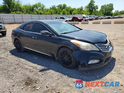 Czwarte zdjęcie samochodu z boku: 2012 HYUNDAI AZERA BASE VIN:KMHFH4JG6CA190323 - miniatura