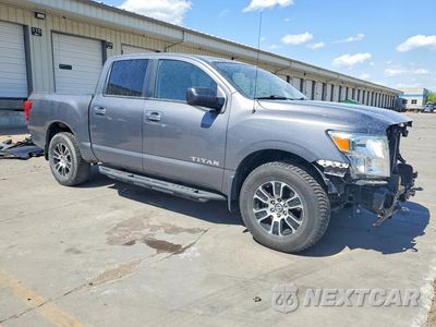 Czwarte zdjęcie samochodu z boku: 2021 NISSAN TITAN SV VIN:1N6AA1ED1MN511614 - miniatura