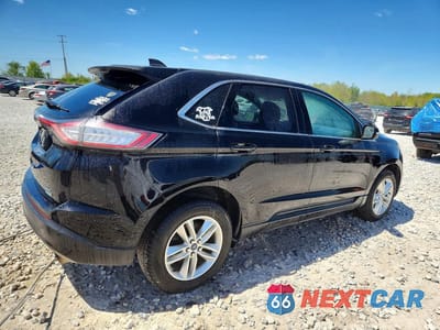 Trzecie zdjęcie samochodu z tyłu: 2017 FORD EDGE SEL VIN:2FMPK3J97HBB00111 - miniatura