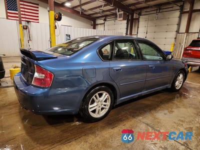 Trzecie zdjęcie samochodu z tyłu: 2005 SUBARU LEGACY 2.5I VIN:4S3BL616557209965 - miniatura