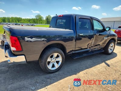 Trzecie zdjęcie samochodu z tyłu: 2014 RAM 1500 SLT VIN:1C6RR7LT5ES256780 - miniatura