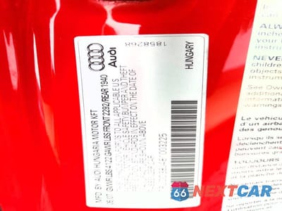 Zdjęcie 12 z 12 samochodu: 2008 AUDI TT 3.2 QUATTRO VIN:TRUDD38J481003225 - miniatura