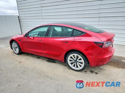 Drugie zdjęcie samochodu z przodu: 2022 TESLA MODEL 3 VIN:5YJ3E1EB6NF286833 - miniatura