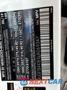 Zdjęcie 13 z 13 samochodu: 2020 MERCEDES-BENZ GLE 350 4MATIC VIN:4JGFB4KB1LA069347 - miniatura