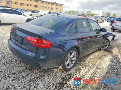 Trzecie zdjęcie samochodu z tyłu: 2013 AUDI A4 PREMIUM VIN:WAUAFAFL9DN023373 - miniatura