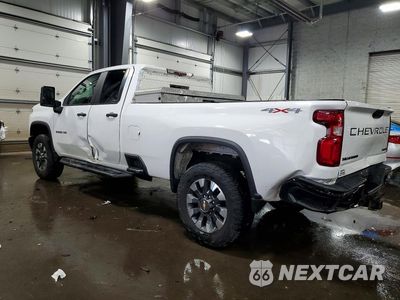 Drugie zdjęcie samochodu z przodu: 2021 CHEVROLET SILVERADO K2500 CUSTOM VIN:1GC5YME71MF260065 - miniatura