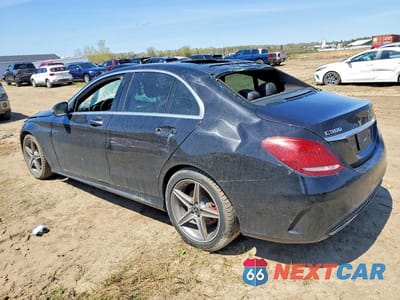 Drugie zdjęcie samochodu z przodu: 2018 MERCEDES-BENZ C 300 4MATIC VIN:55SWF4KB4JU256092 - miniatura