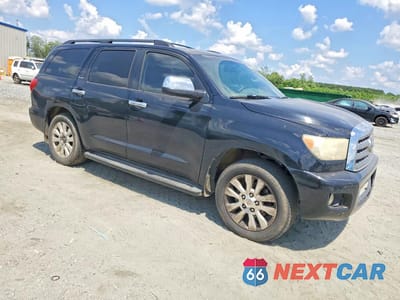 Czwarte zdjęcie samochodu z boku: 2008 TOYOTA SEQUOIA PLATINUM VIN:5TDZY67A88S014173 - miniatura