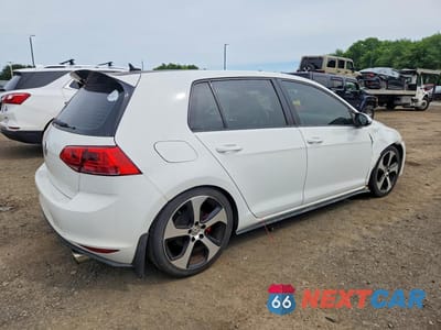 Trzecie zdjęcie samochodu z tyłu: 2016 VOLKSWAGEN GTI S VIN:3VW4T7AU2GM029846 - miniatura