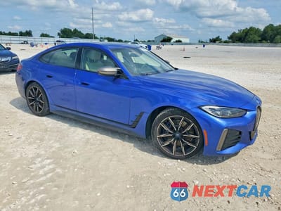 Czwarte zdjęcie samochodu z boku: 2023 BMW I4 M50 VIN:WBY33AW00PFN83015 - miniatura