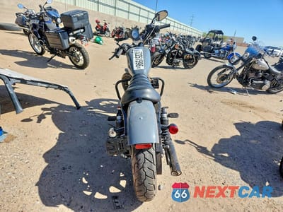 Czwarte zdjęcie samochodu z boku: 2022 HARLEY-DAVIDSON XL883 N VIN:1HD4LE212NB413138 - miniatura