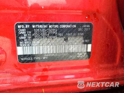 Zdjęcie 13 z 13 samochodu: 2018 MITSUBISHI OUTLANDER SPORT ES VIN:JA4AR3AU5JZ035685 - miniatura
