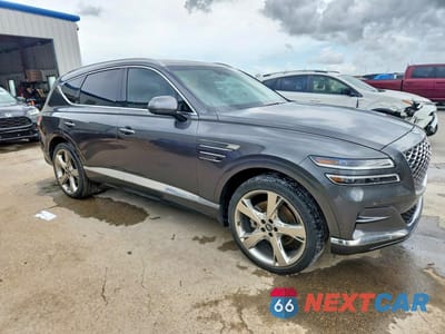 Czwarte zdjęcie samochodu z boku: 2021 GENESIS GV80 2.5T VIN:KMUHBDSB2MU066970 - miniatura